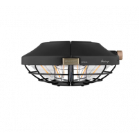 Olight Haloop-Rechargeable Metal Umbrella Light Black