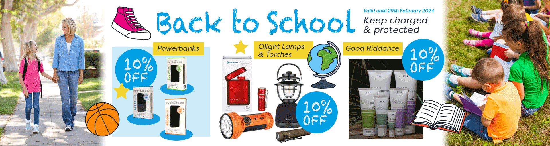 10% off Sale, Back to School Specials