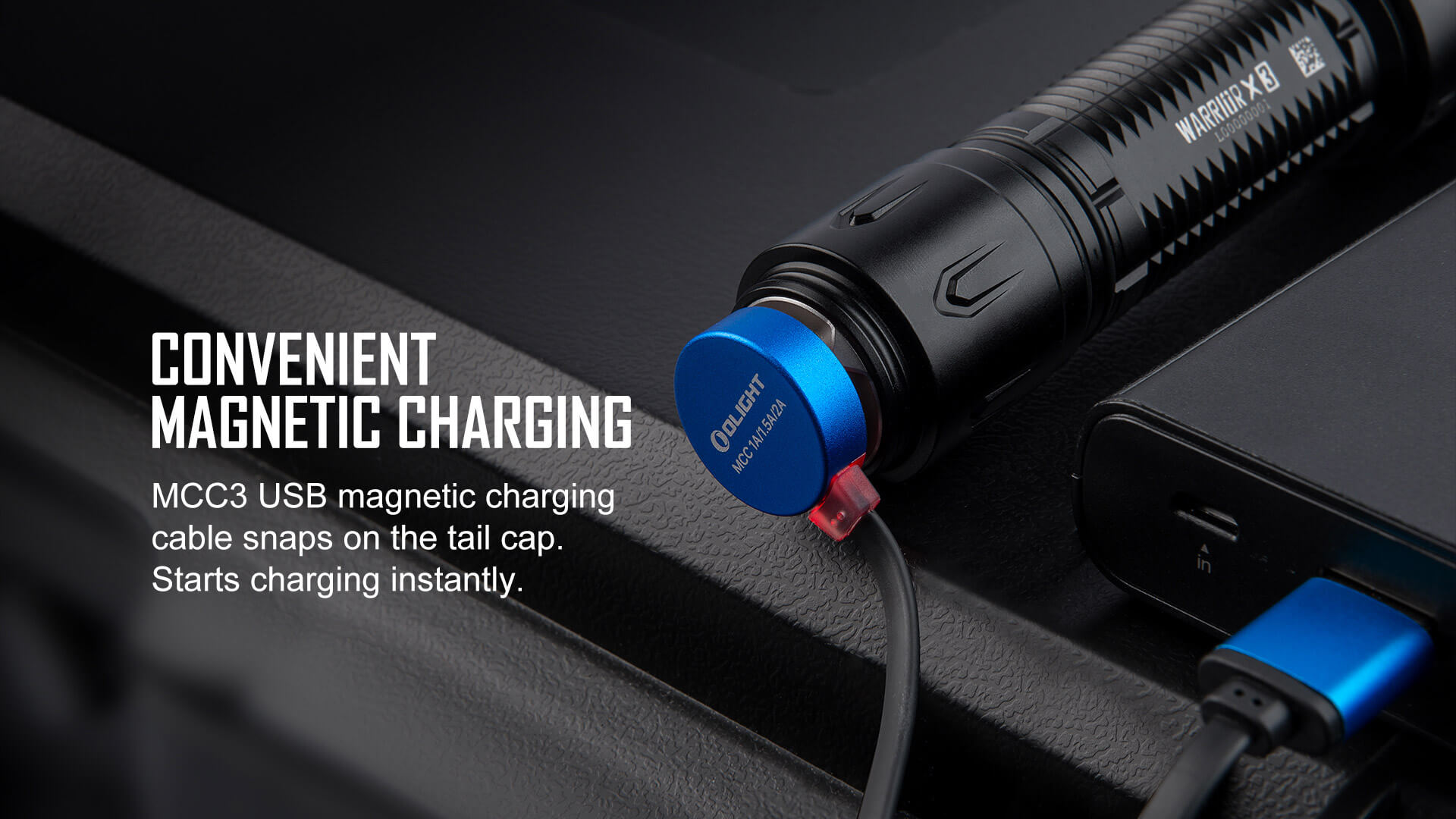Convenient magnetic charging 