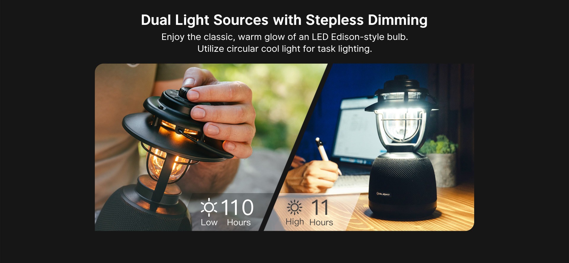 dual light sources
