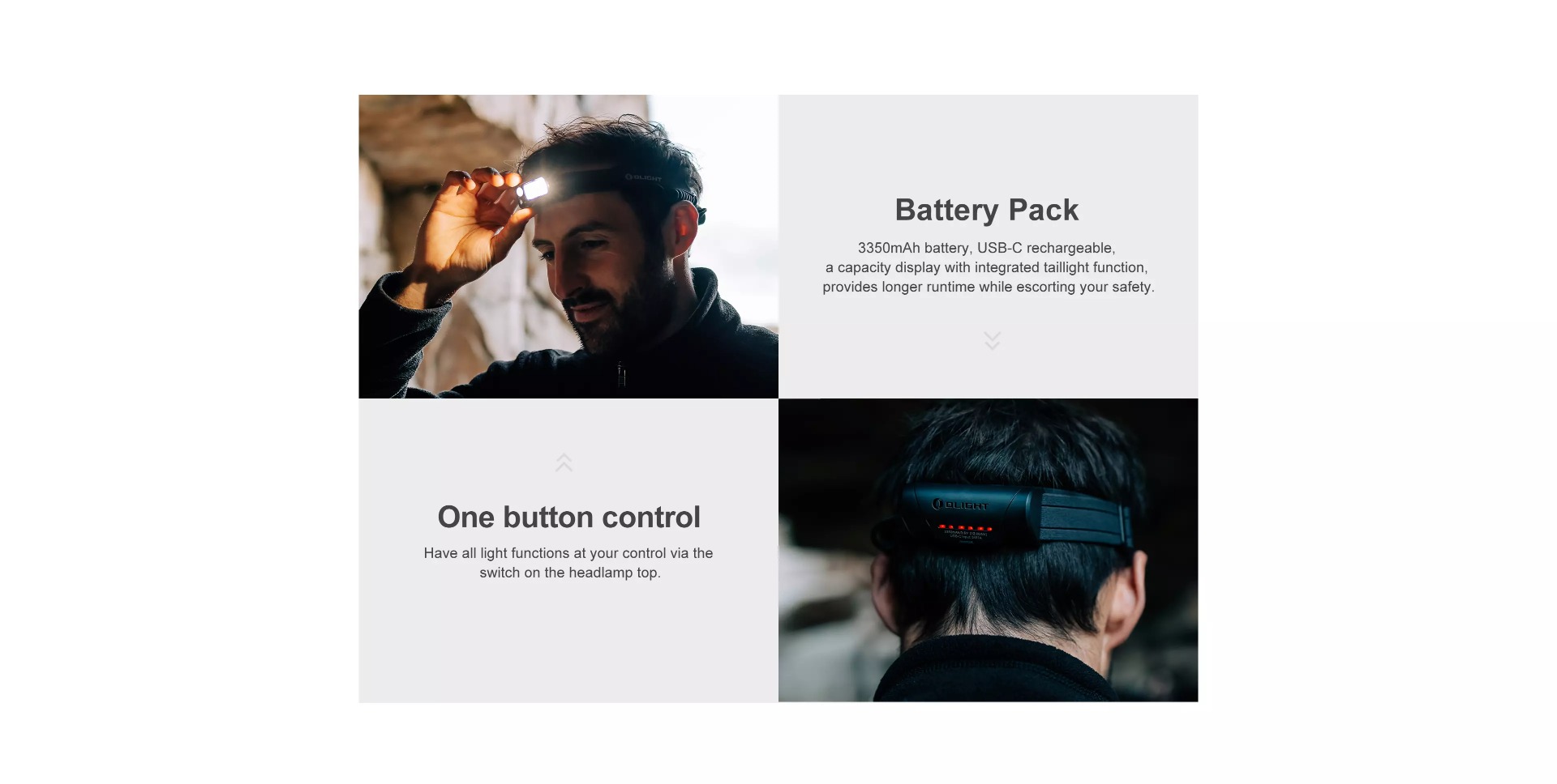 Battery pack – 1 button control 